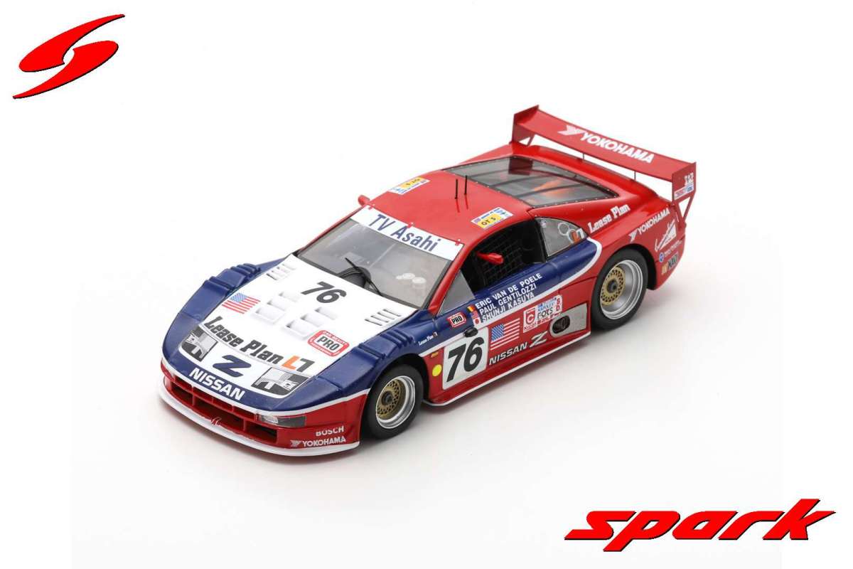 スパークモデル Nissan 300 ZX No.76 24H Le Mans 1994 P.Gentilozzi - S.Kasuya - E.van de Poele （1/43スケール ル・マン S7741） おもちゃのミニカーの商品画像