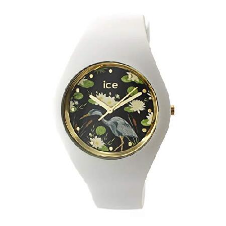 ICE WATCH アイスフラワー ウォーターリリー ミディアム 016666 （ホワイト/ゴールド） レディースウォッチの商品画像