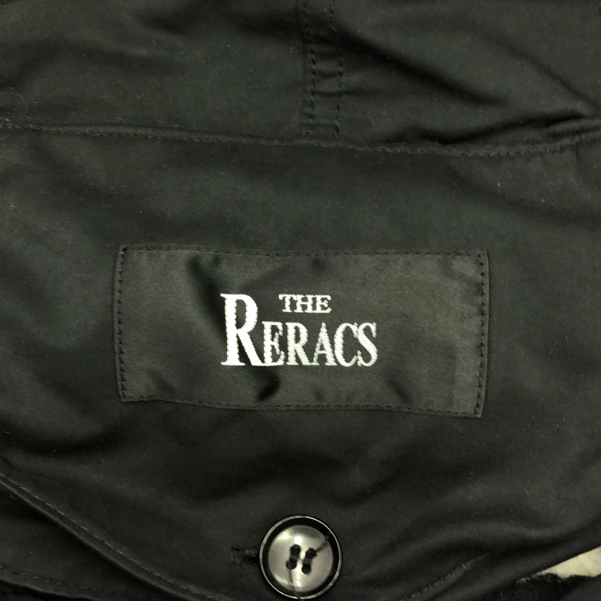 THE RERACS Zari laks16AW боа лучший подкладка Mod's Coat 16FW-RECT-106L-LINER черный 38 ITUK2A0G2XZK