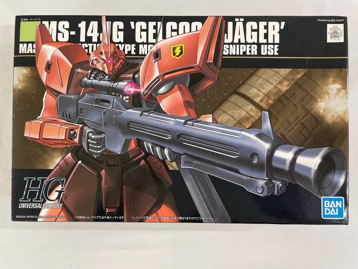 BANDAI MS-14JG ゲルググJ （1/144スケール HGUC 045 機動戦士ガンダム