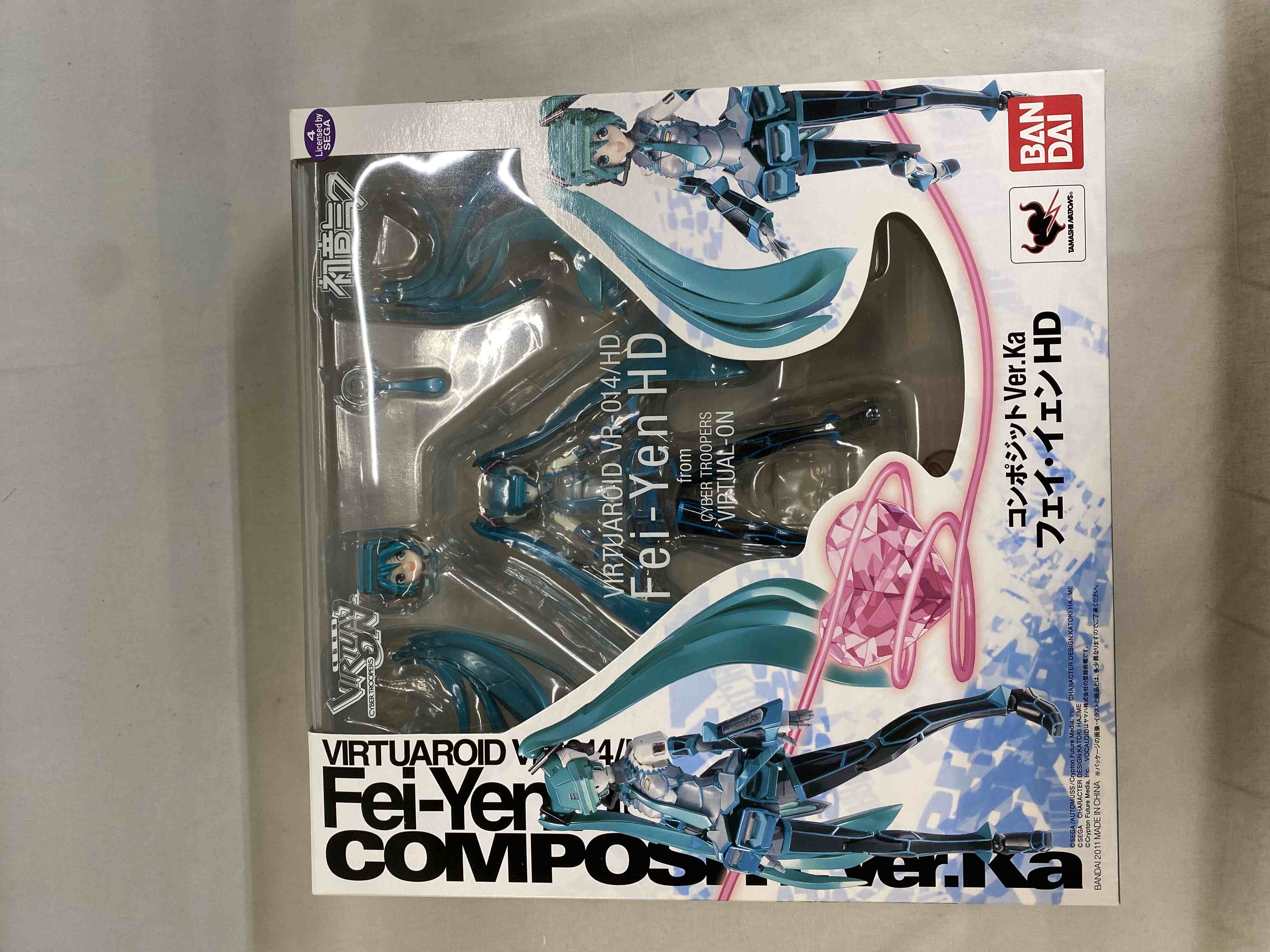 BANDAI COMPOSITE Ver.Ka 初音ミク VIRTUAROID VR-014/HD フェイ