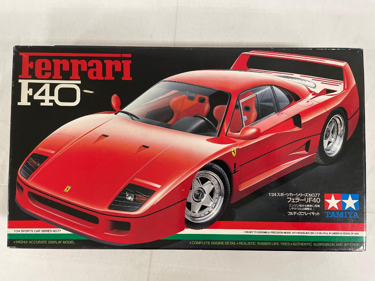 希少　1/10 ラジコンボディ　TAMIYAフェラーリF40　未使用無塗装　箱付 Yahoo!オークション - 「タミヤ フェラーリf40」ホビーラジコンの落札