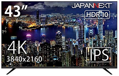 JAPANNEXT JN-IPS4300TUHDR パソコン用ディスプレイ、モニターの商品画像