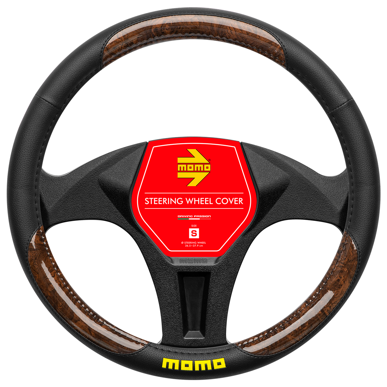 MOMO MOMO モモ VELOCE RACING 350mm V-1 （ブラック） 343mm ハンドル