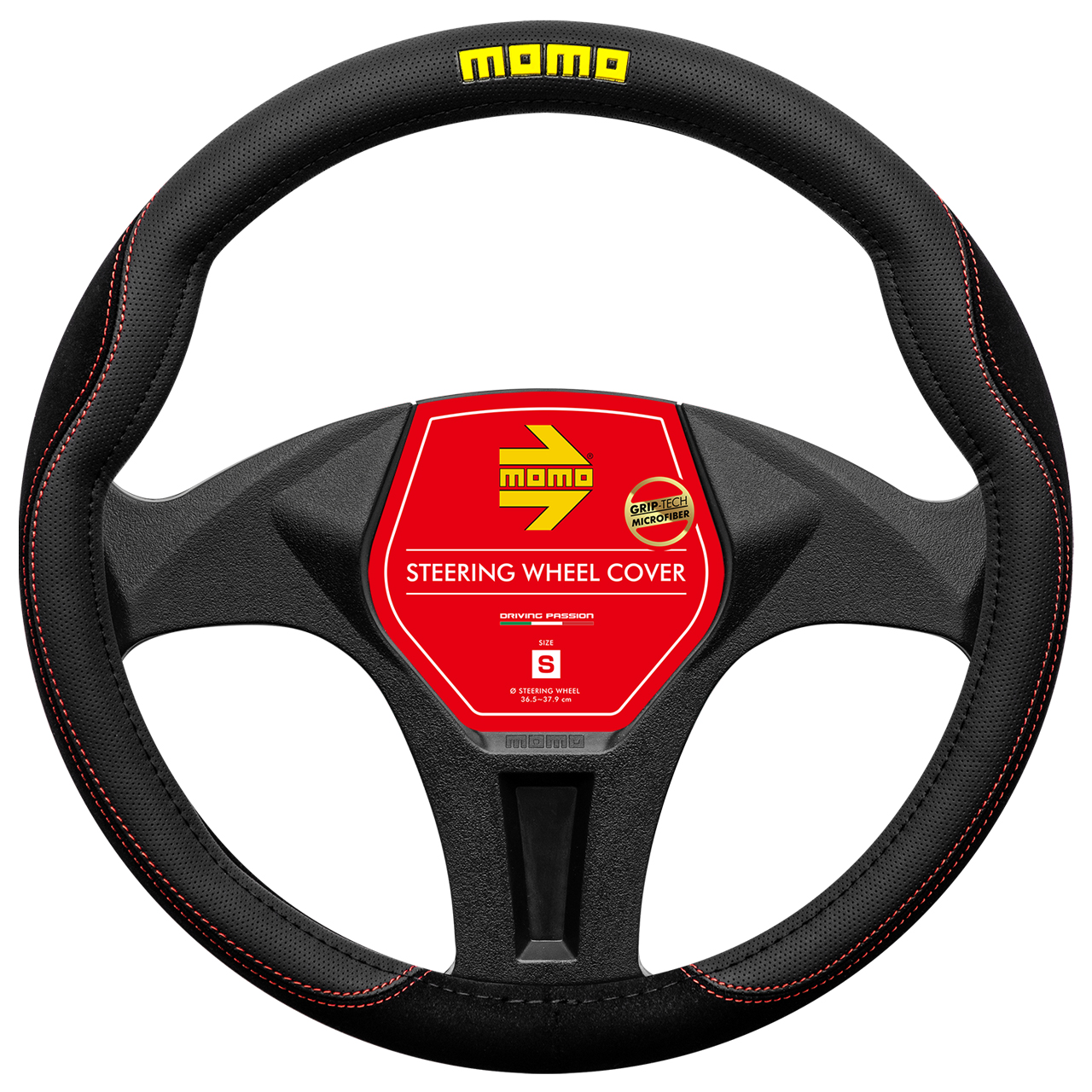 MOMO MOMO モモ TEAM T-1001 280mm（ブラック） ハンドルカバー