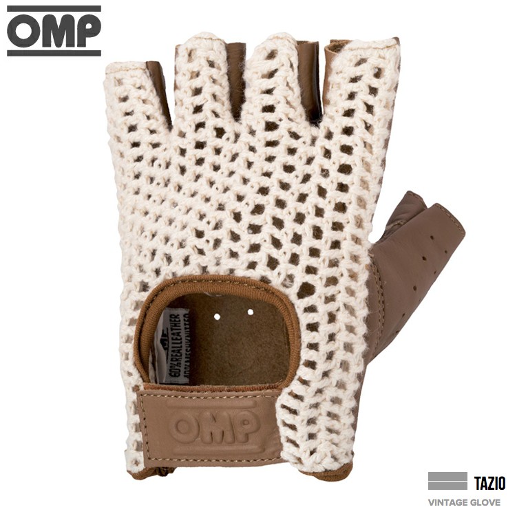 OMP driving gloves TAZIO Brown IB/747