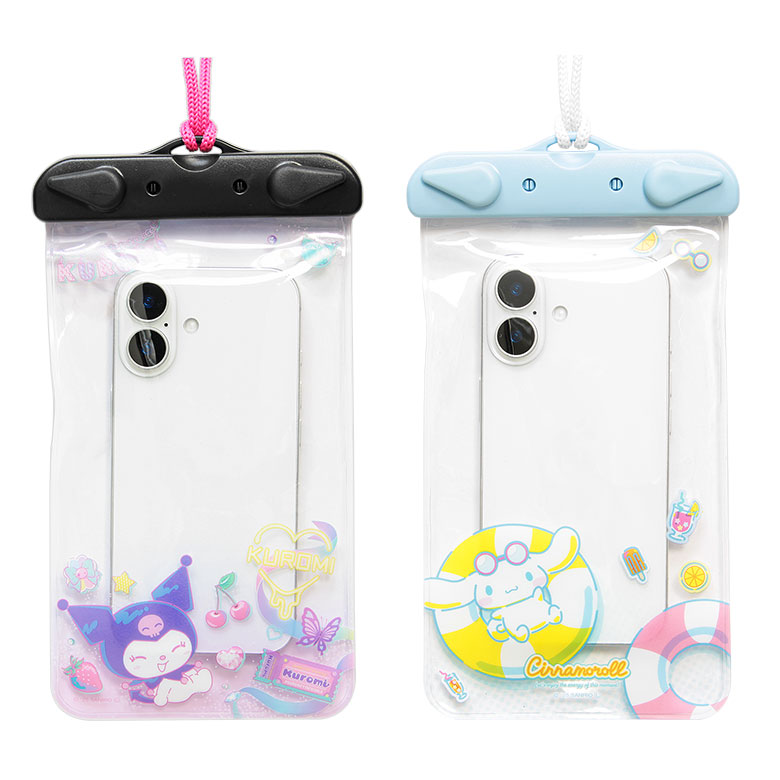  смартфон водонепроницаемый сумка Sanrio герой zIPX6 мелкие вещи лето море fes уличный дождь iPhone Android симпатичный герой товары водонепроницаемый смартфон сумка 