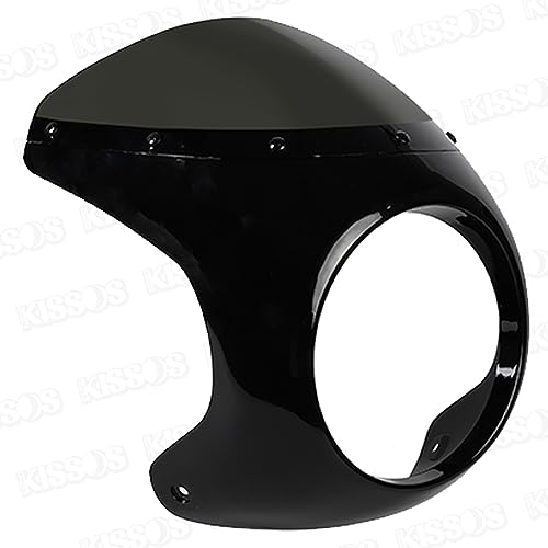  bike Cafe Racer front cowl Rocket bikini all-purpose ( black / smoked glass )