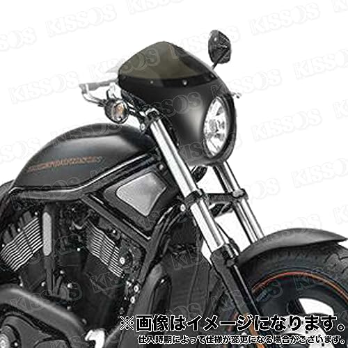  мотоцикл Cafe Racer передний обтекатель Rocket бикини универсальный ( грязь черный / тонированные стекла )