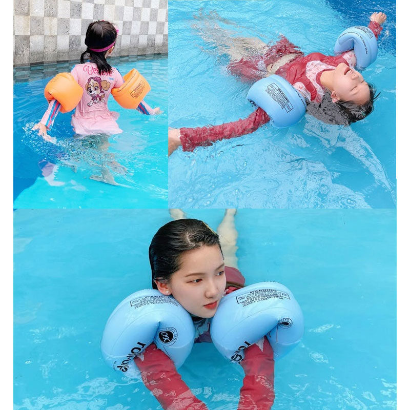  floating tool arm for swim ring adult child left right set . also ..... popular swim sea water . pool assistance arm ring playing in water sea. day height coming off power free shipping 