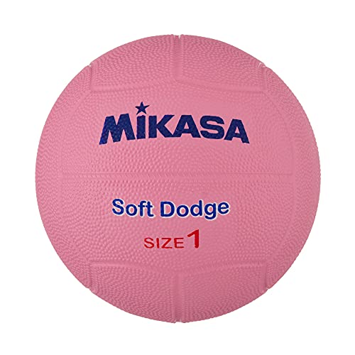 mikasa(MIKASA) soft доджбол 1 номер ( ребенок ~ ученик начальной школы предназначенный ) розовый STD-1SR-P рекомендация внутри давление 0.15(kgf/?)