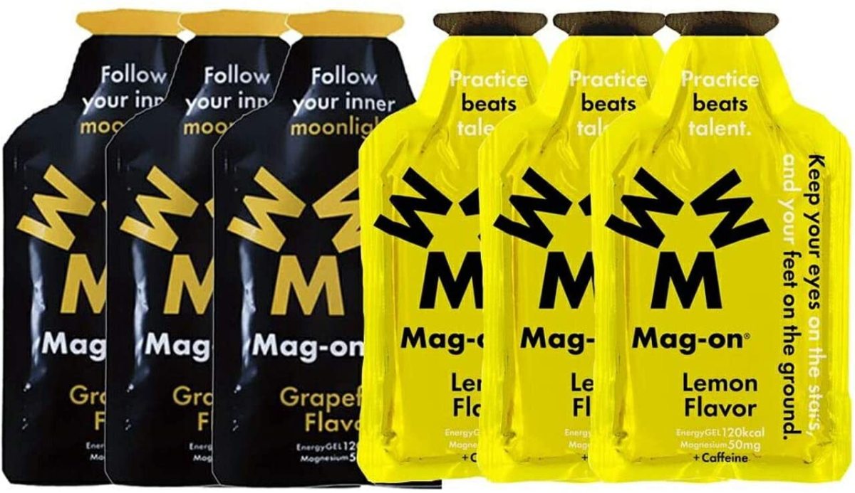 Mag-on mug on Energie gel 6 piece set ( lemon ×3, grapefruit ×3)