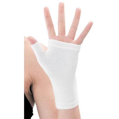 D＆M 手のひら 中圧迫サポーター ホワイト #321 左右兼用 M 1個入