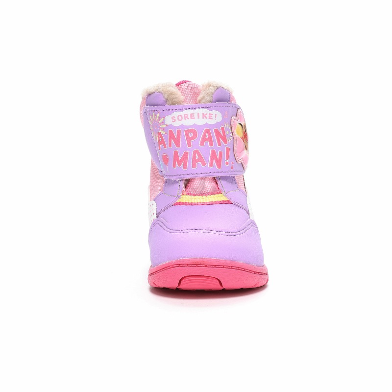  Anpanman child shoes sneakers baby snowshoes boots waterproof protection against cold snow rain boots shoes put on footwear ...AP WB032 purple moon Star [ sale ]se repeated 2 month 6 day 