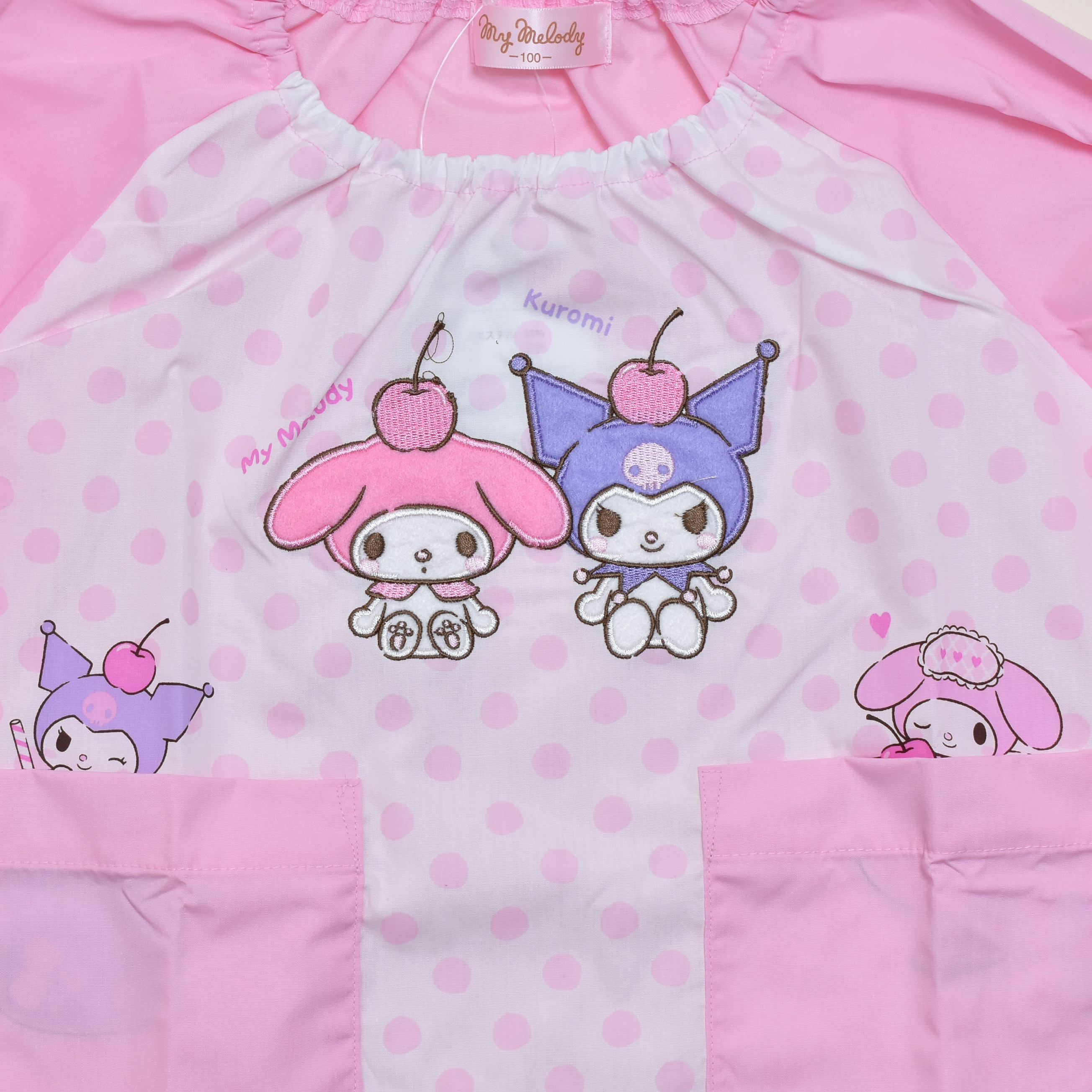  бесплатная доставка! Sanrio My Melody рубашка Kids длинный рукав розовый (431MM6031)
