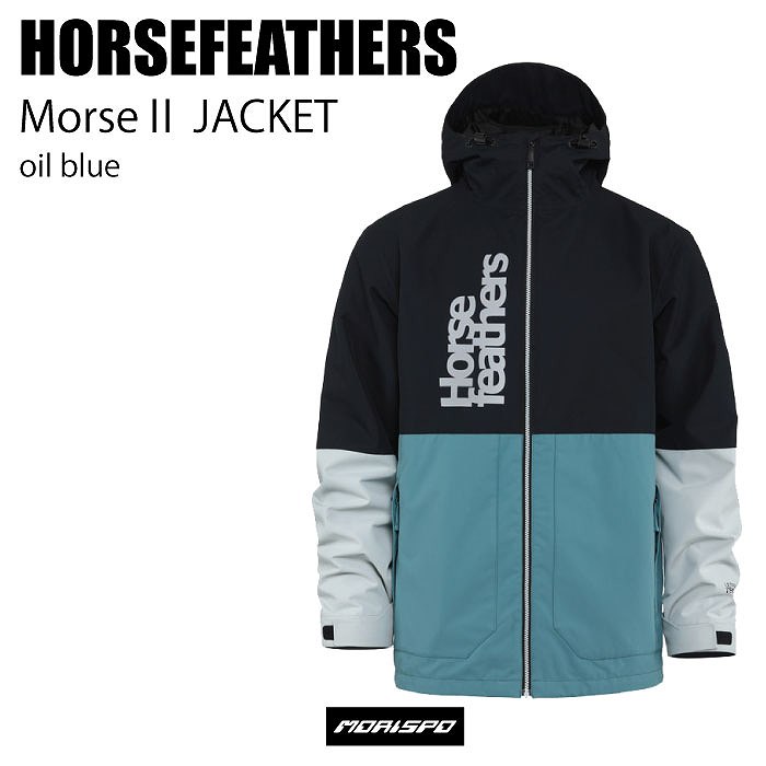 HORSEFEATHERS шланг перо z одежда MORSE II JACKET 22-23 OIL BLUE мужской жакет сноуборд 