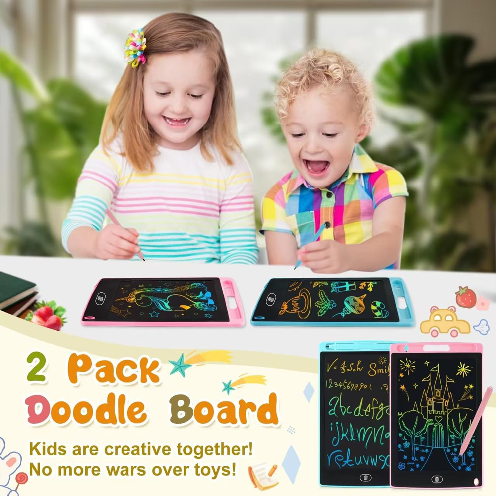  child therefore. LCD handwriting . scribbling board, colorful ... pad, electron .. tablet,.. pad, travel gift,8.5 -inch 