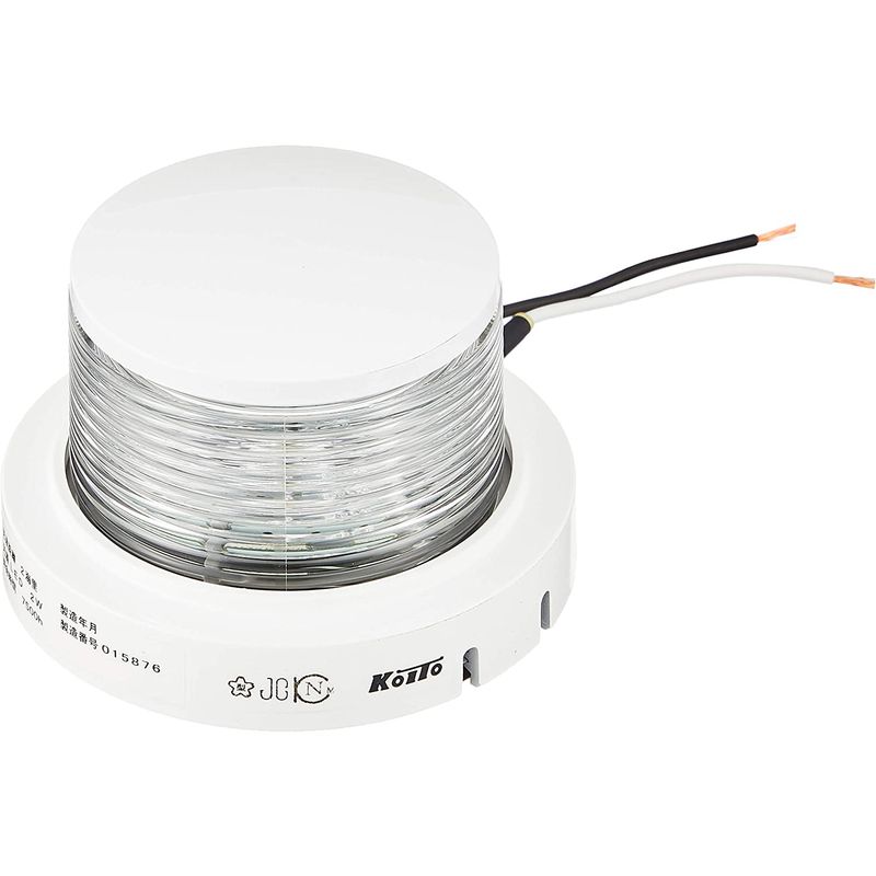 KOITO small thread factory LED small size for ship boat light second kind white light ( anchor light ) body color : white luminescence color : white MLA-4AB2