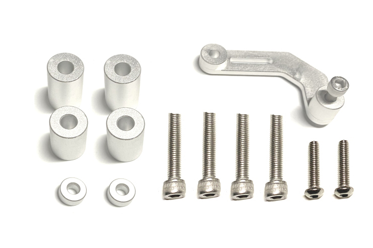 KN plan GSX-R125*GSX-R150 *GSX-S125*GSX-S15 RCB aluminium back step S2-V2 series ( silver ) 01FR034S-KN