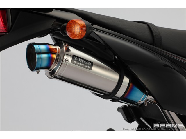 R-EVO チタンサイレンサー（D-tracker 125/EBJ-LX125D）B412-53-007 バイク用フルエキゾーストの商品画像