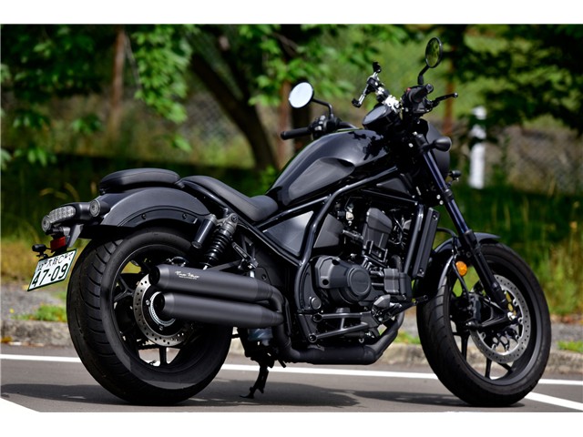 パワーヘッダーW マットブラック 政府認証（Rebel 1100 DCT/8BL-SC83/8BL-SC87）G1023-23-001の商品画像