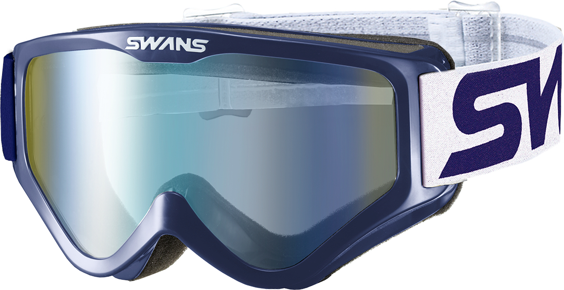 SWANS ( Swanz ) для мотоцикла dirt защитные очки 2022 год цвет MX-797-M BL/BL ( голубой / голубой ) очки соответствует flash голубой зеркало / затонированный линзы 