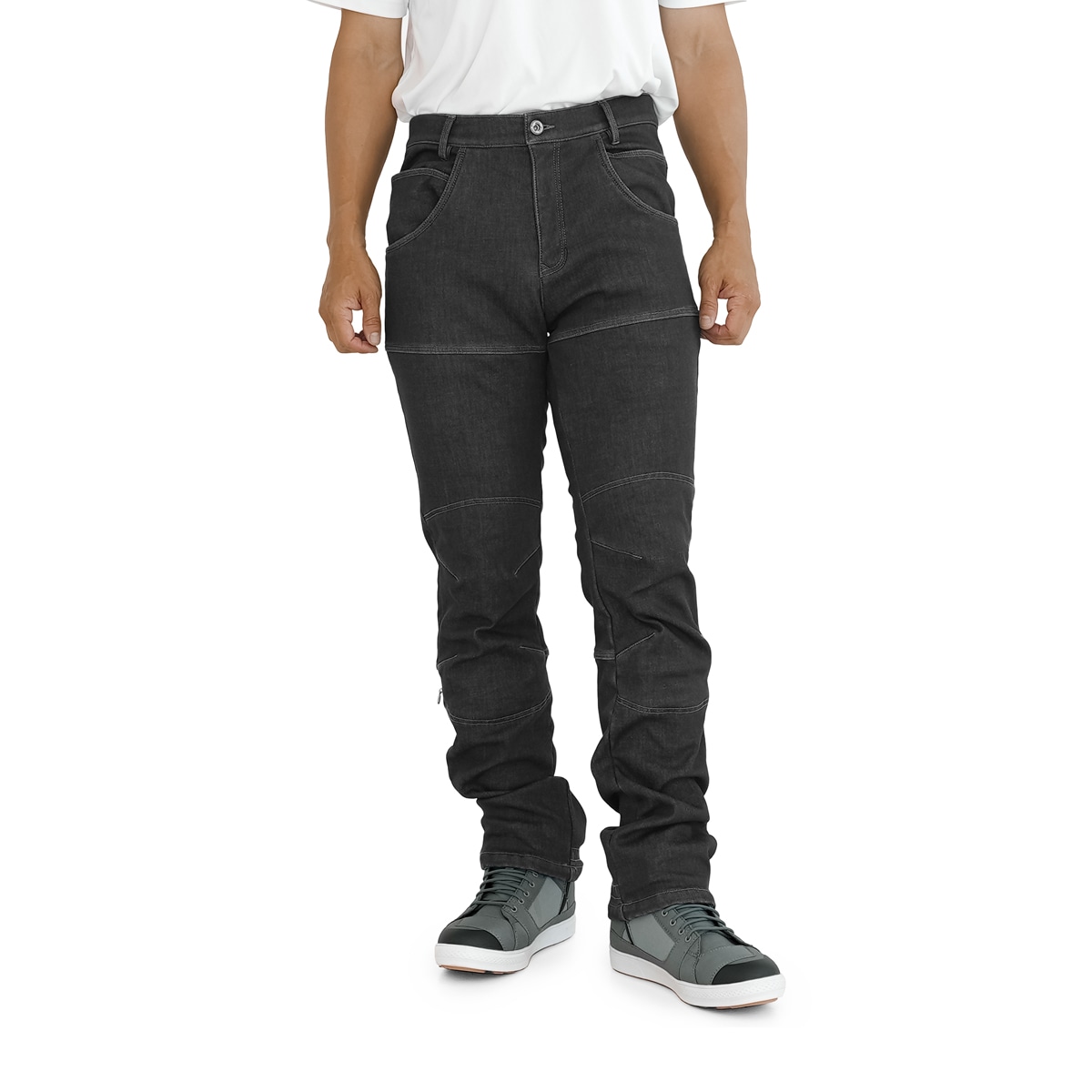  Komine KOMINE для мотоцикла протектор входить . способ Denim брюки WJ-936Renigma свет защита термический джинсы Denim черный M/30 07-936