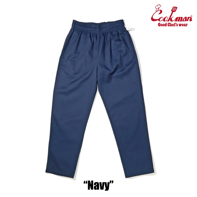COOKMAN Cook man Chef Pants Navyshef брюки темно-синий длинный 231-33868