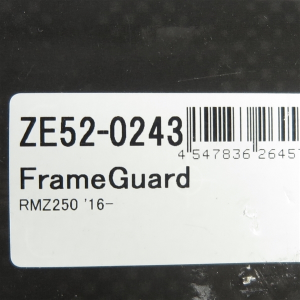 *RM-Z250/'16-'18 ZETA frame guard / frame cover exhibition goods (ZE52-0243)