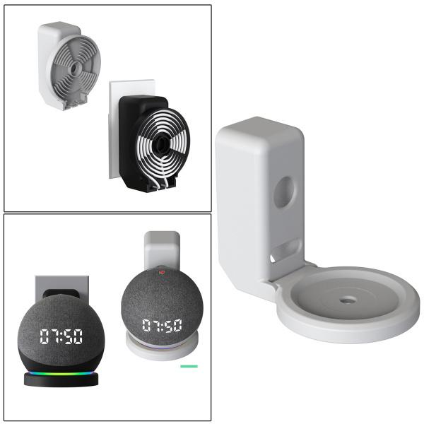  eko - dot for compact outlet wall mount stand hanger kitchen bus room for no. 4 voice assistant seat .a Fit space-saving 