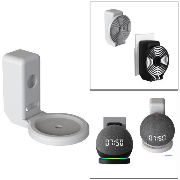  eko - dot for compact outlet wall mount stand hanger kitchen bus room for no. 4 voice assistant seat .a Fit space-saving 