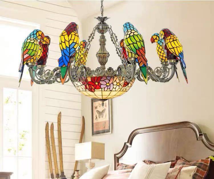 A30558 stained glass. pendant light gorgeous ceiling lighting stained glass lamp glasswork goods.