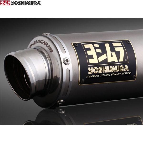 ヨシムラ 機械曲GP-MAGNUM105サイクロン EXPORT SPEC 政府認証 チタン