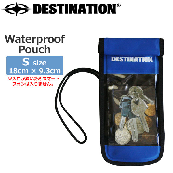 te стойка ne-shonDESTINATION Waterproof Pouch S размер BLUE вода устойчивый сумка почтовая доставка рассылка 