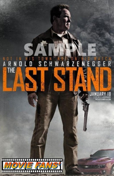  movie poster ( foreign-made )[ last * stand ] American version theater for poster (a-norudo*shuwarutsenega-)by Movie * fan z