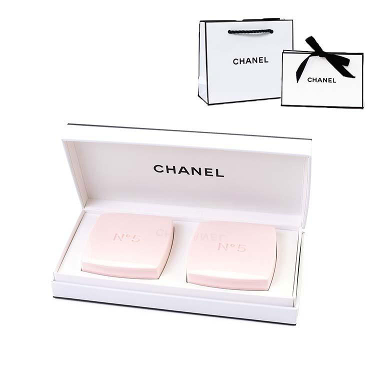 CHANEL シャネル No.5 サヴォン 75g 2個セット バスソープ、石鹸 - 最 
