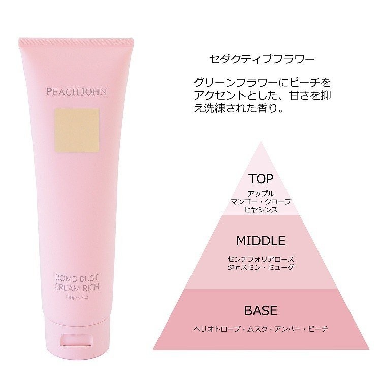  Peach John PEACH JOHNbom bust cream Ricci 150g bust care cream wrapping gift present free shipping popular recommendation 