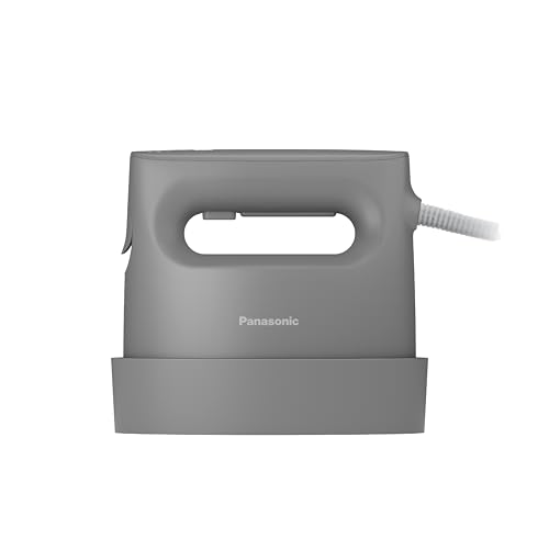 パナソニック 衣類スチーマー NI-FS60A-H カームグレー 360°パワフルスチーム コンパクトタイプ プレスもで