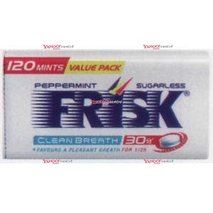 FRISK フリスク ペパーミント 27g（120粒入）192個 ミント、タブレットの商品画像