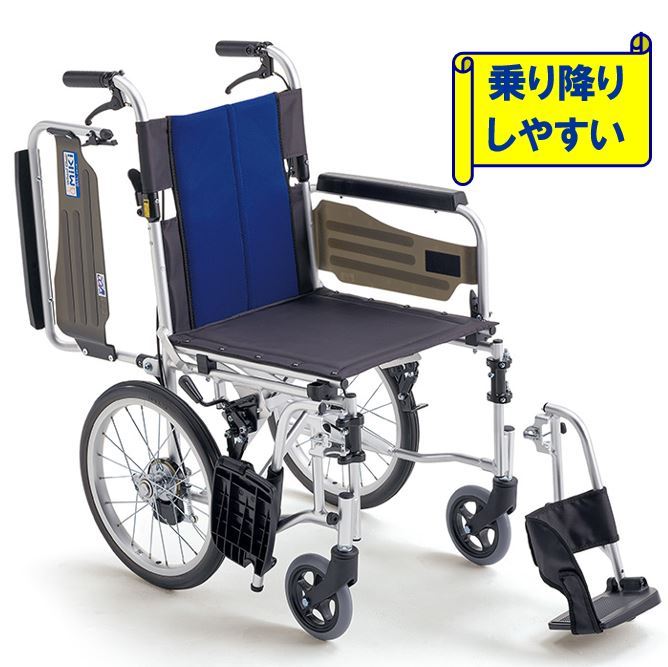  инвалидная коляска легкий compact инвалидная коляска помощь тип складной без воздушная шина вид BAL-4 Miki 