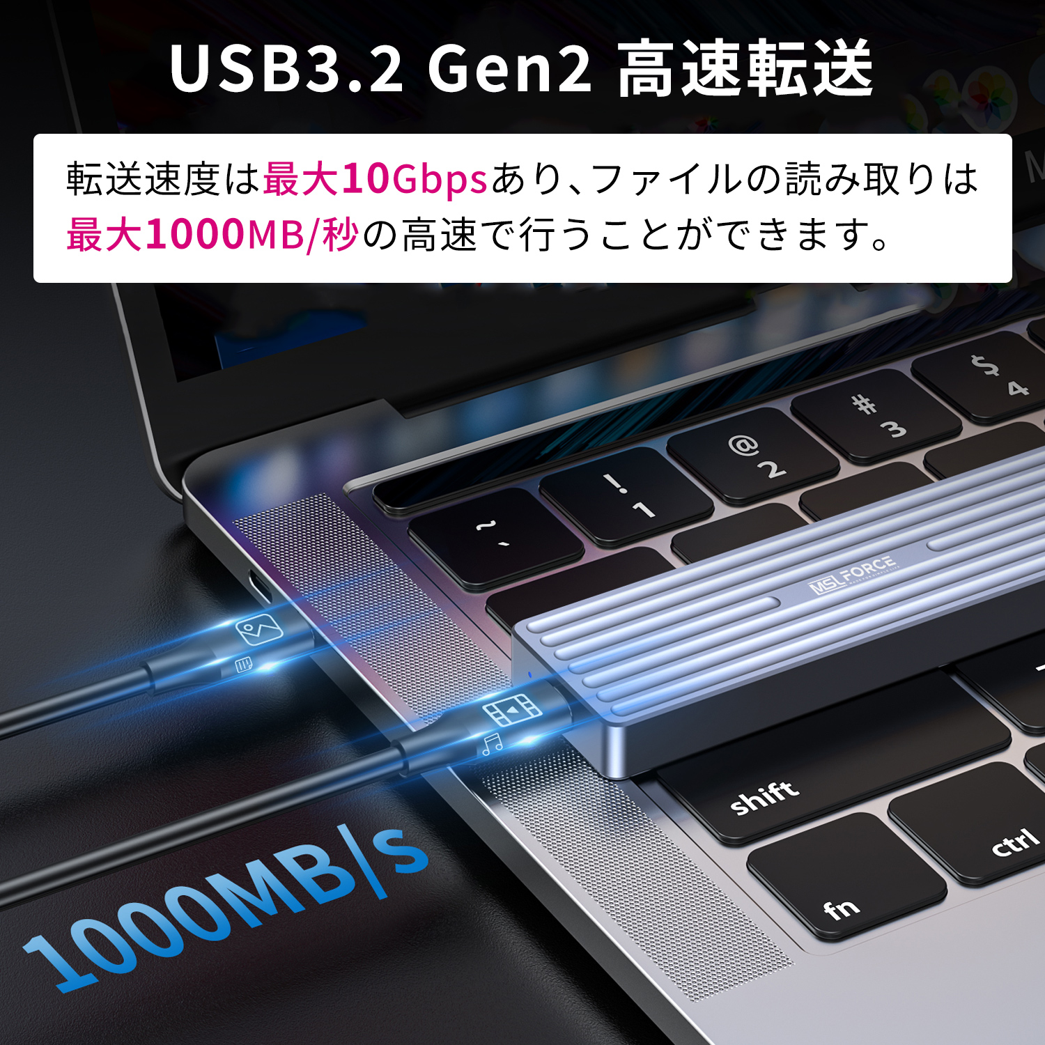  today maximum 600 jpy discount M.2 SSD NVME SATA attached outside case 4TB 10Gbps data transfer 2242 2260 2280 USB-A USB-C USB3.2 Gen2 x0200 free shipping 