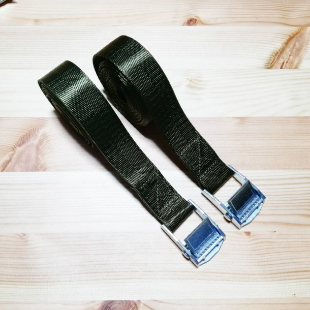  luggage belt length 2m width 25mm 2 pcs set load tightening belt load . band multi-purpose fixation belt fixation band Unity belt 