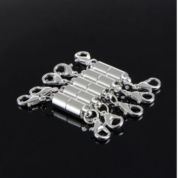  magnet catch 10 piece set si Lynn do licca ru magnetism Class p necklace catch end parts accessory parts extension for metal fittings DIY for craft making easy installation 