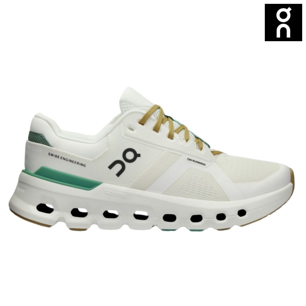 On Cloudrunner 2 on k громкий Runner 2 белый зеленый бег обувь женский White | Green 3WE10134433