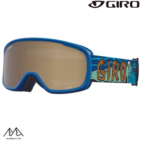 jirojuni ASCII защитные очки Buster голубой GIRO BUSTER BLUE SHREDDY YETI Amber Rose 7146290