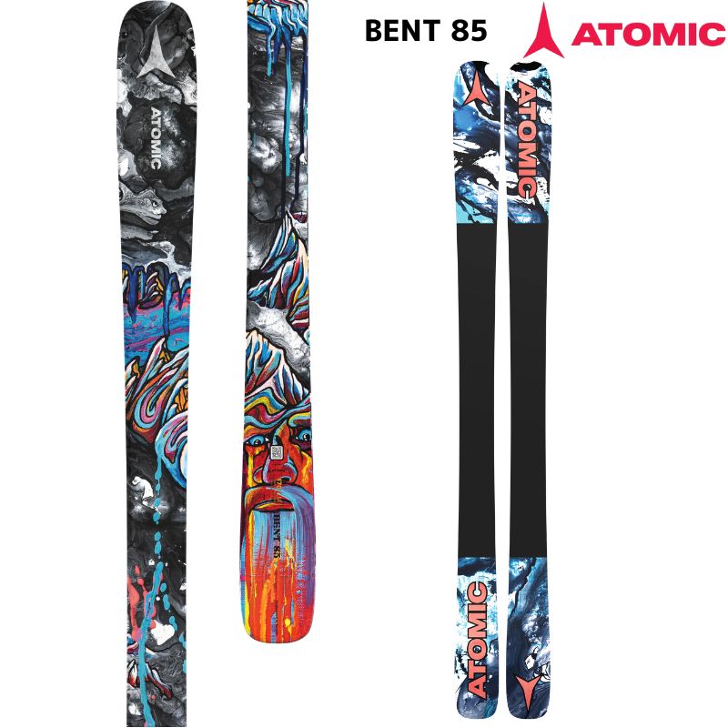  атомный лыжи ATOMIC BENT 85 + STRIVE 12 GW BENT bench . тигр -BENT CHETLER лыжи комплект AA0030346-AD5002276