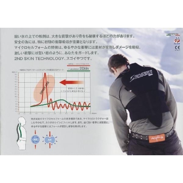  Sly Tec задний протектор лучший XXS( рост 110~120cm ранг / масса 30~40kg ранг ) Junior Kids SLYTECH VEST BACKPRO ONE Mini YNEVPJF