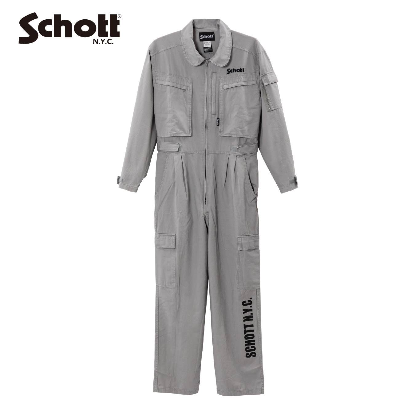 S2K3501 SCHOTT ALL IN ONE MECHANIC SUIT Schott механизм nik костюм мотоцикл машина обслуживание легкий мука мусор предотвращение DIY обслуживающее предприятие Uni Home casual scene 