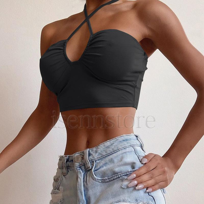  танцевальный костюм tube top bare top одноцветный безрукавка тугой хлопок хлопок материалы женский cut and sewn нижнее белье внутренний плечо .. топ 