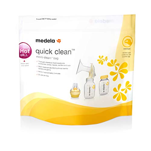 metela(medela) микроволновая печь устранение бактерий сумка (5 упаковка ) Quick clean пар сумка 